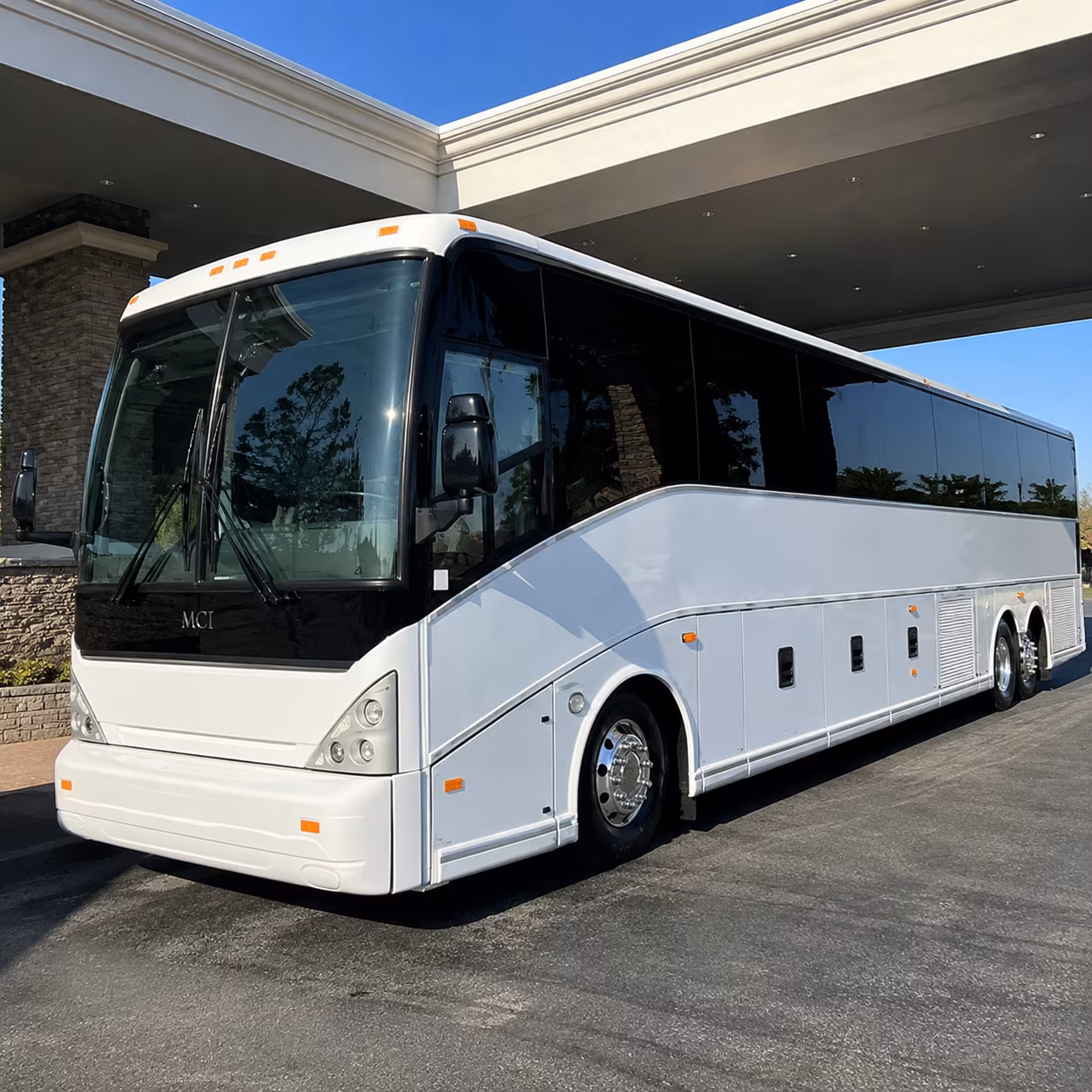 bus rental options for greenville trips