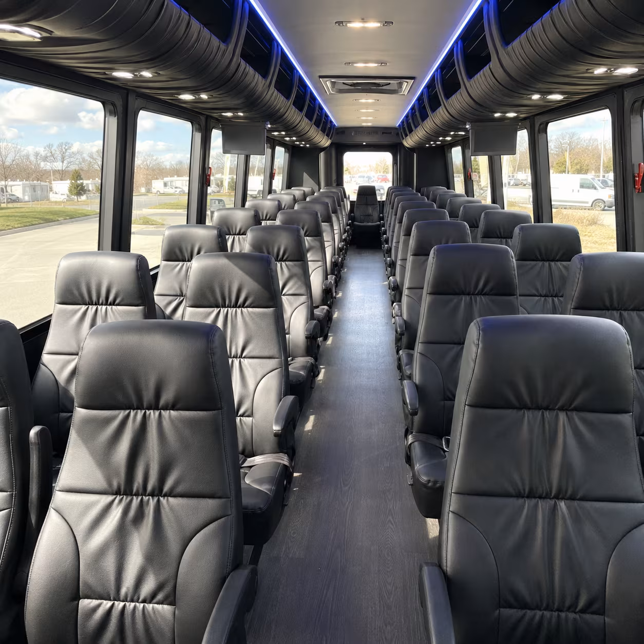 charter buses for greenville wedding weekends across eastern nc