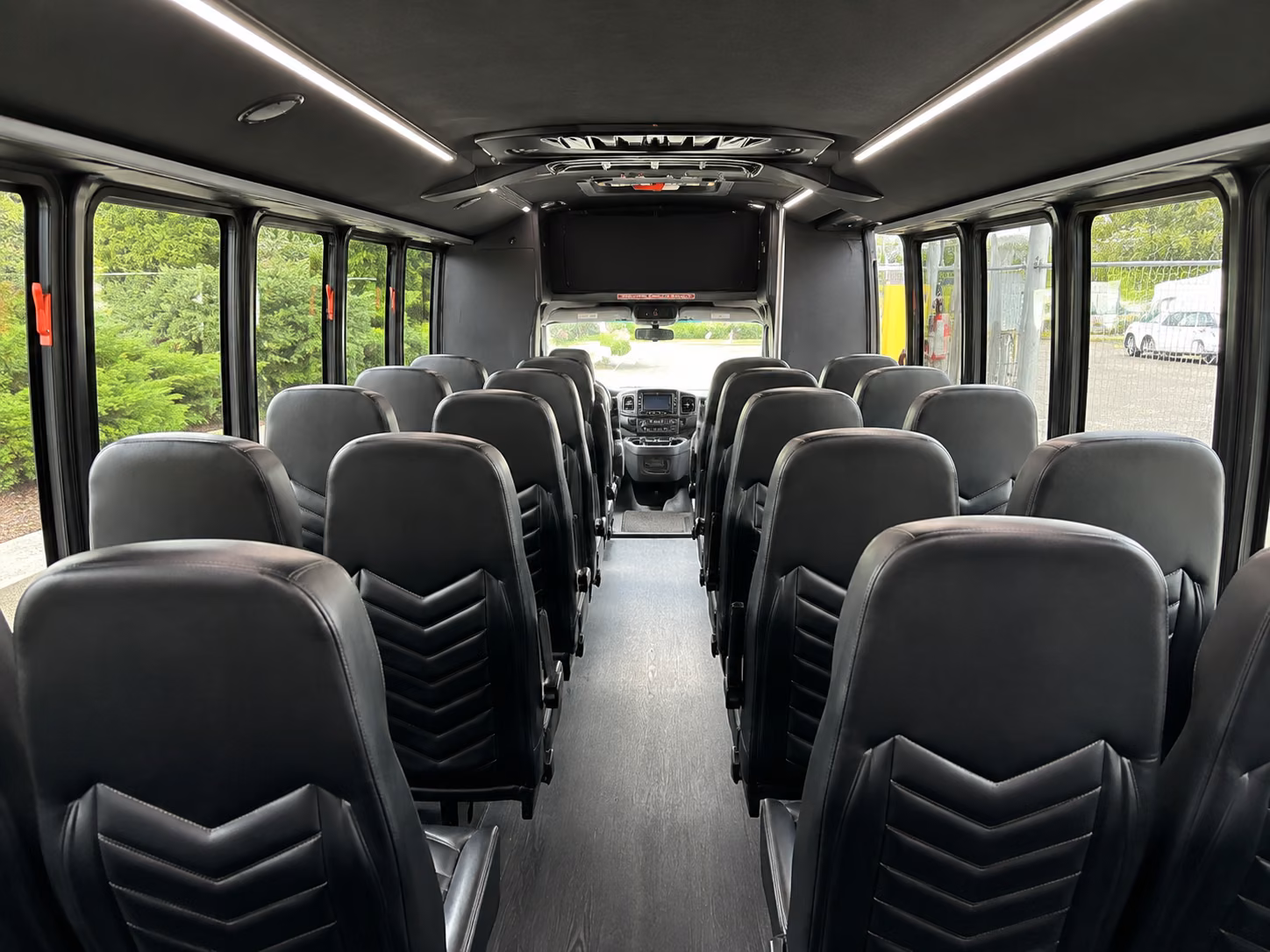 charter buses for large greenville prom groups and school events