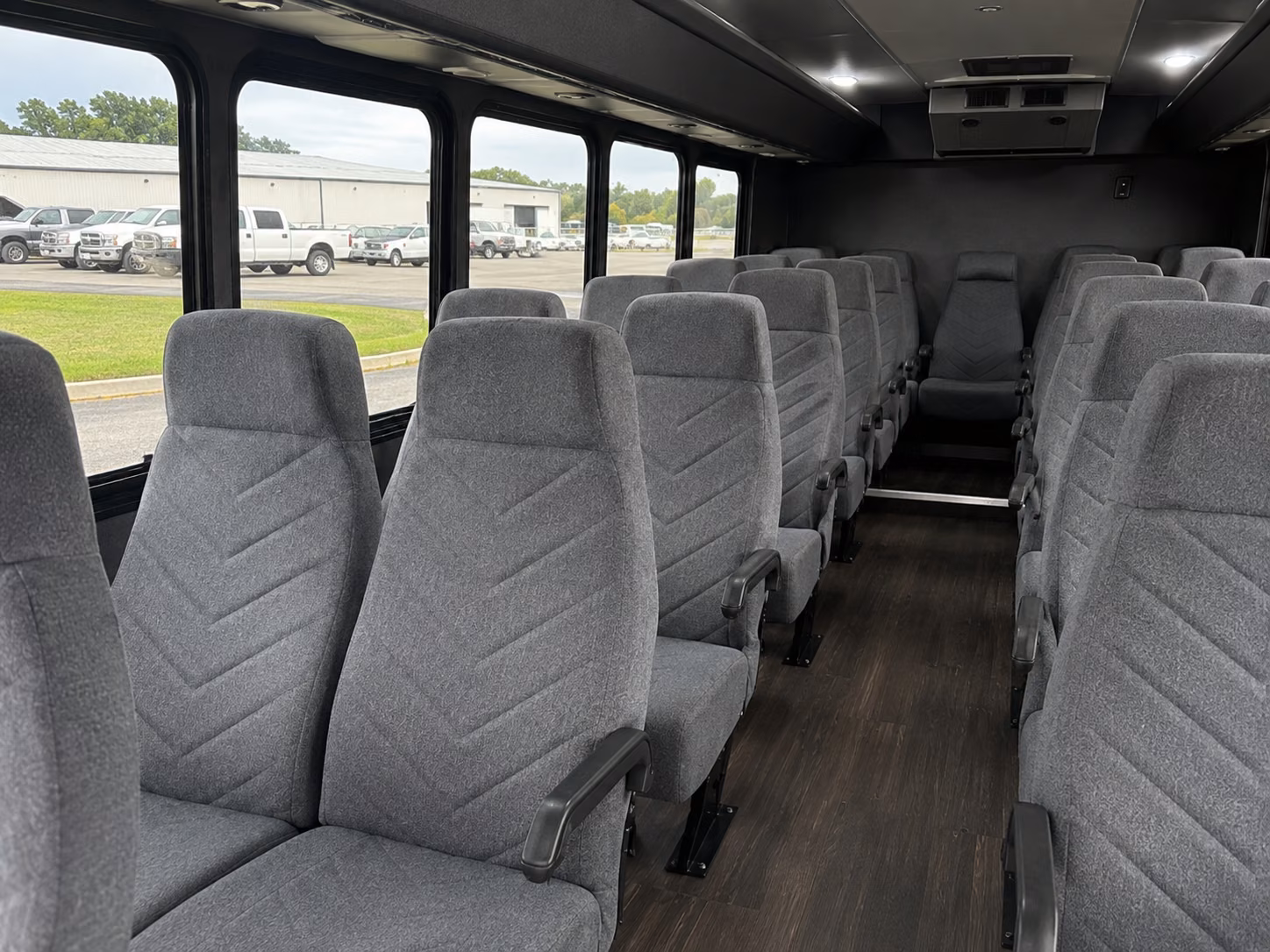greenville 15 passenger minibus interior