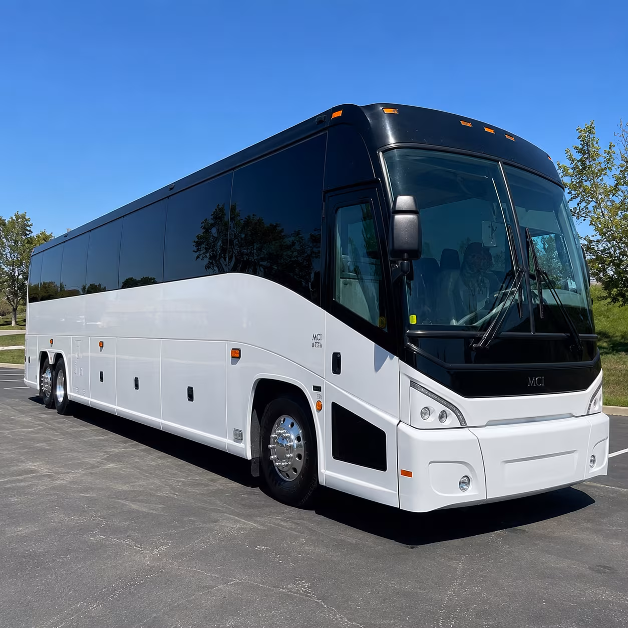 greenville 56 passenger charter bus
