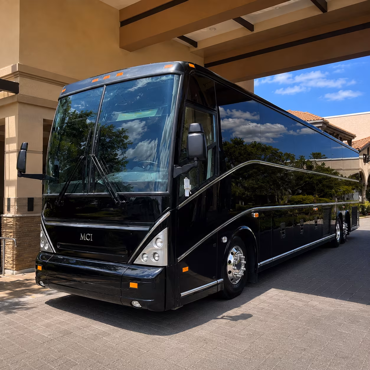 greenville charter bus