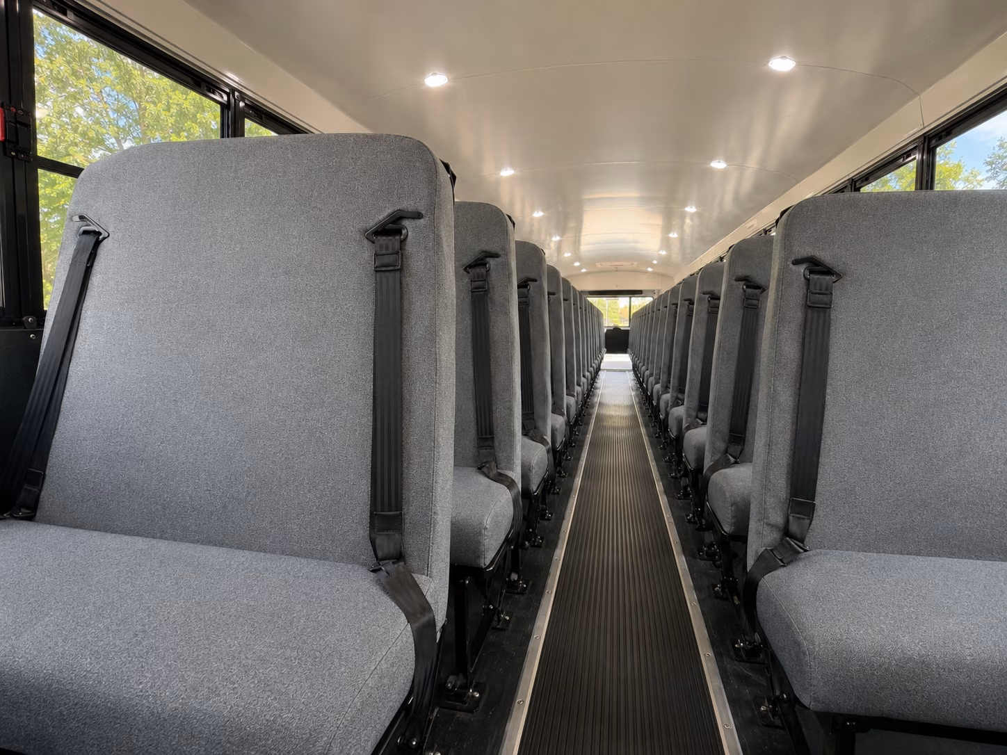 greenville school bus interior