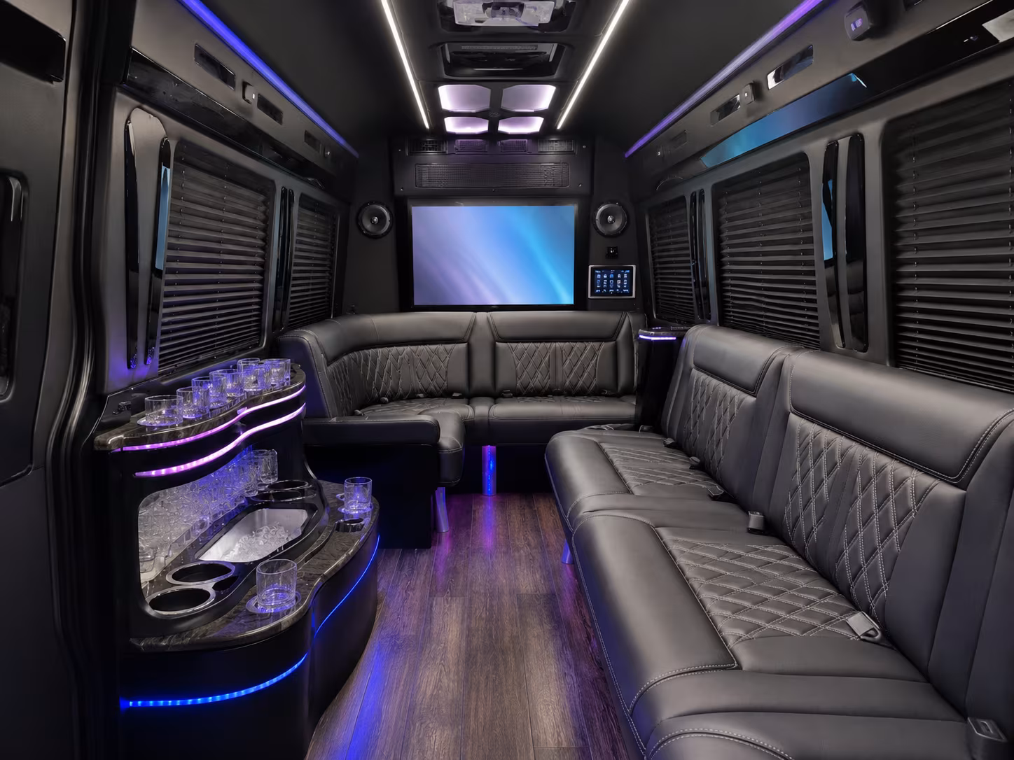 greenville sprinter limousine inside