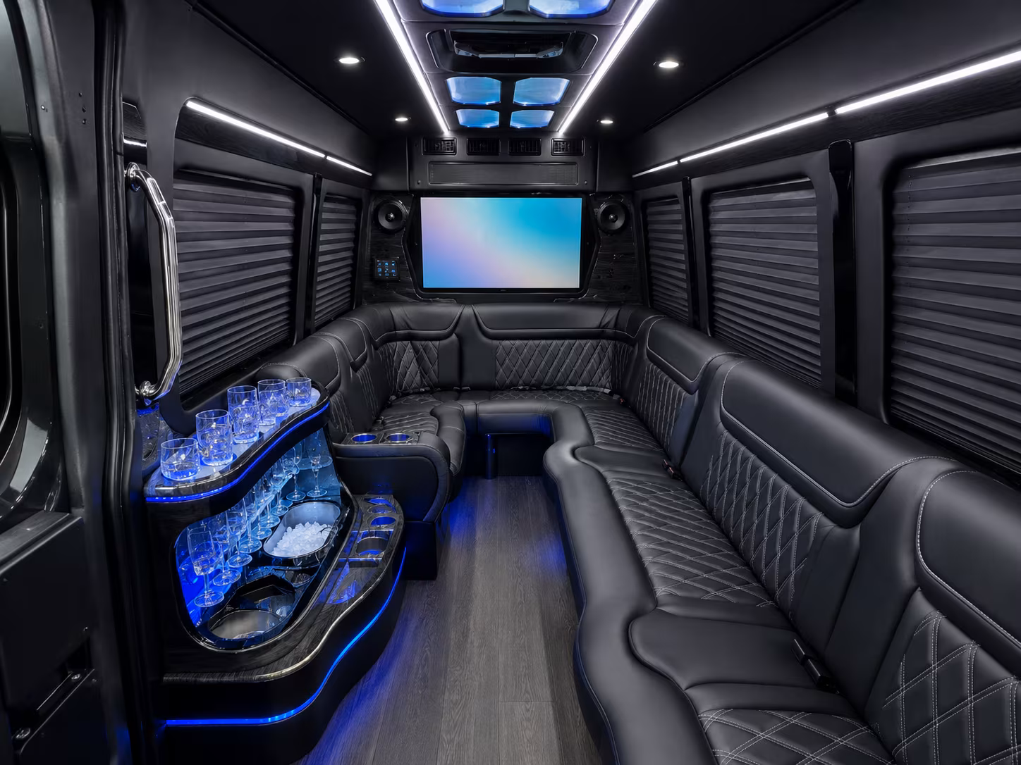 greenville sprinter limousine interior