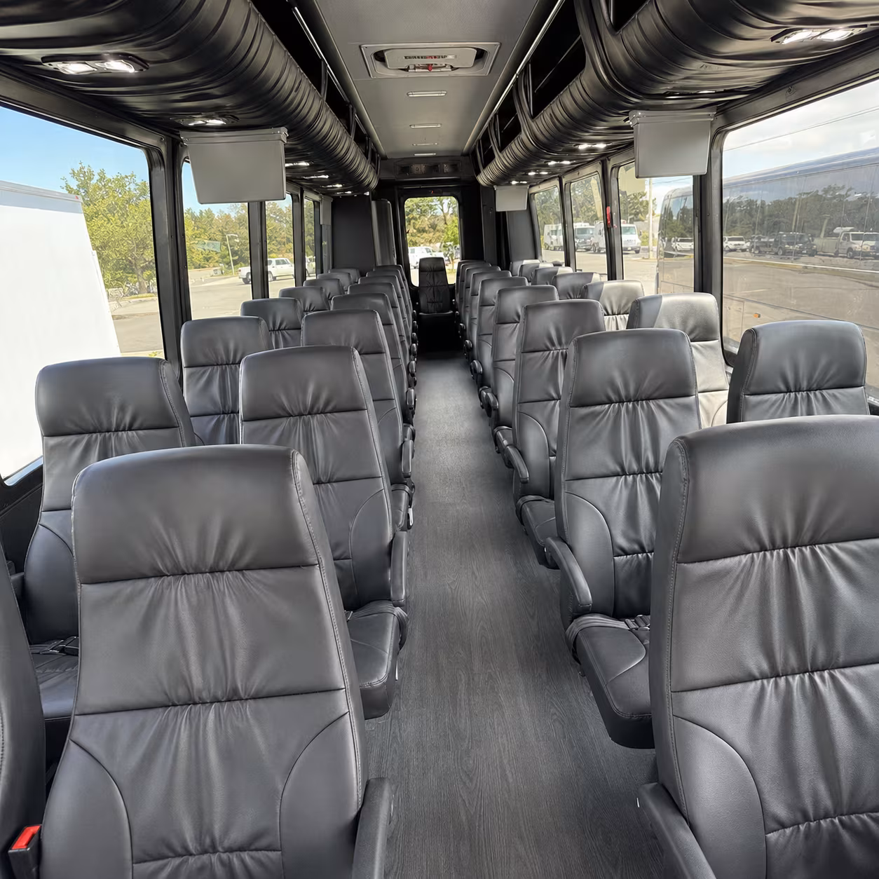 minibus rentals for smaller greenville wedding groups