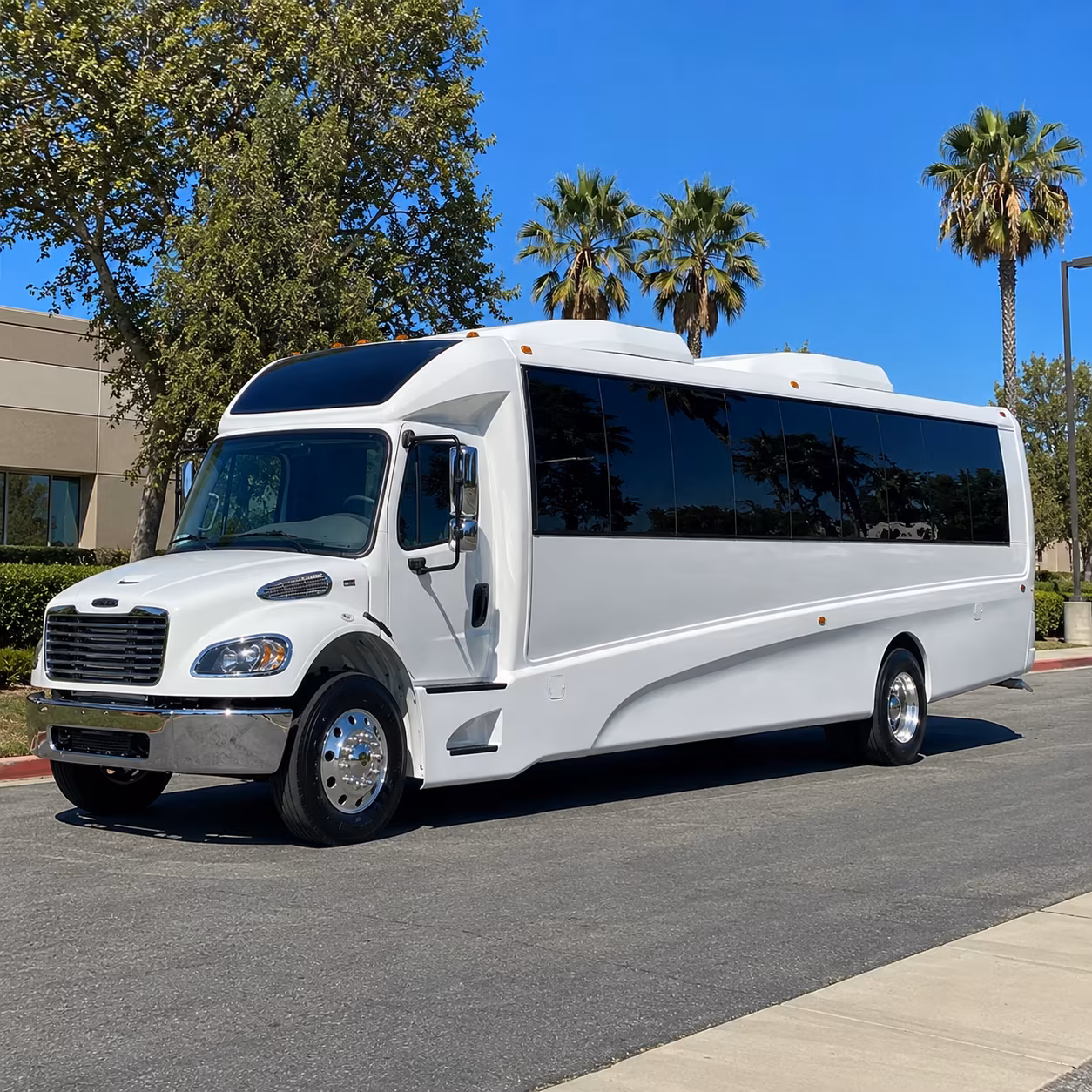 minibuses and charter buses for local high school and college athletic travel